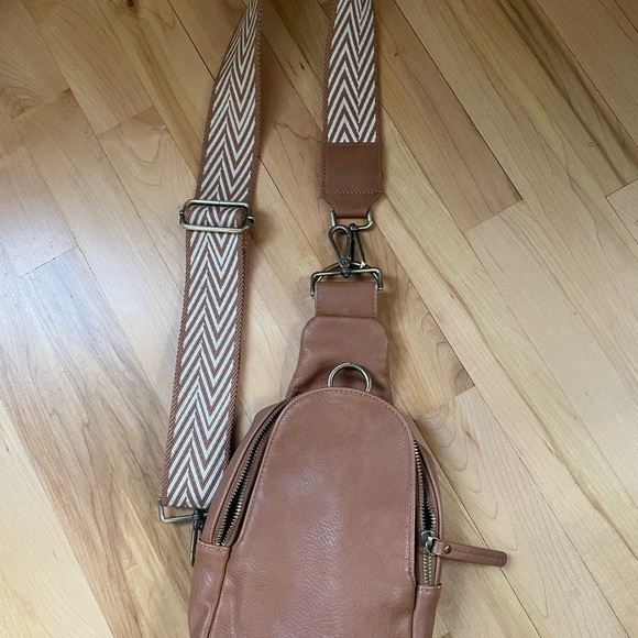 Anthropology Brown small Crossbody Bag with strap - Picture 11 of 11